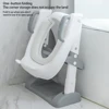 Baby Potty Chair Height Adjustable Household Training Seat with Ladder 2