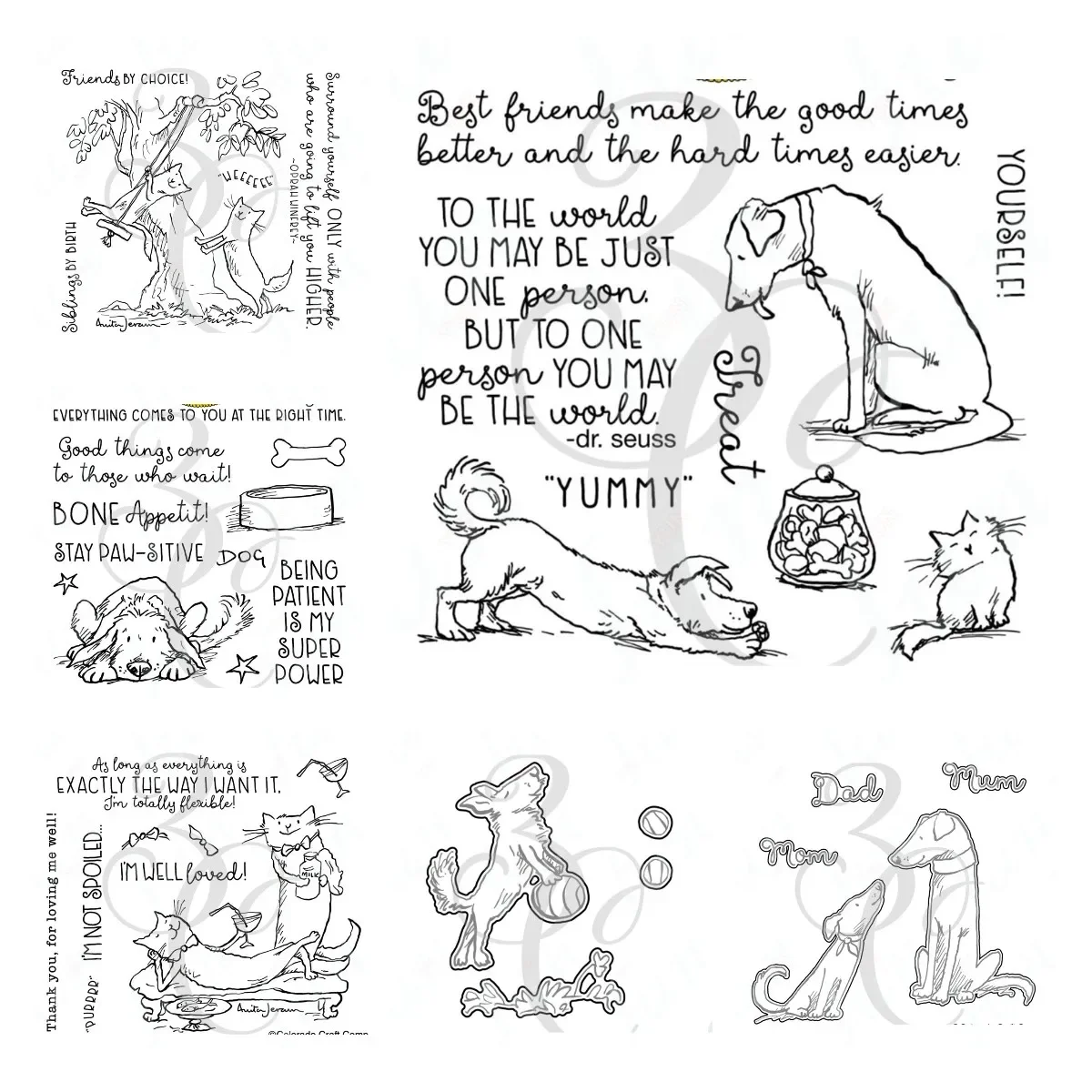 

Tiny Birds Worm Animal Clear Stamps and Metal Cutting Dies New DIY Decoration Embossing Template Scrapbooking Supplies