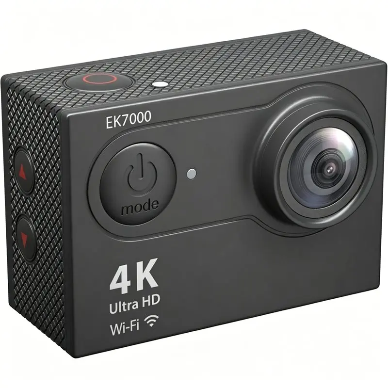AS95-EK7000 4K30FPS 20MP Wifi 액션 카메라 방수 수중 카메라 원격 제어 4X 줌 지원 외부 마이크