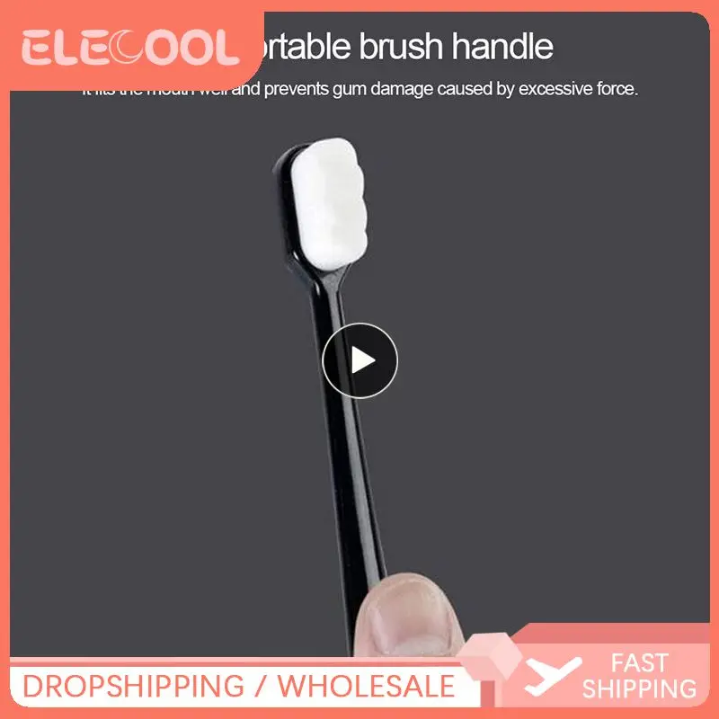 

Ultra-fine Soft Toothbrush Million Nano Bristle Adult Tooth Brush Teeth Deep Cleaning Tool With Box/OPP Bag Oral Care