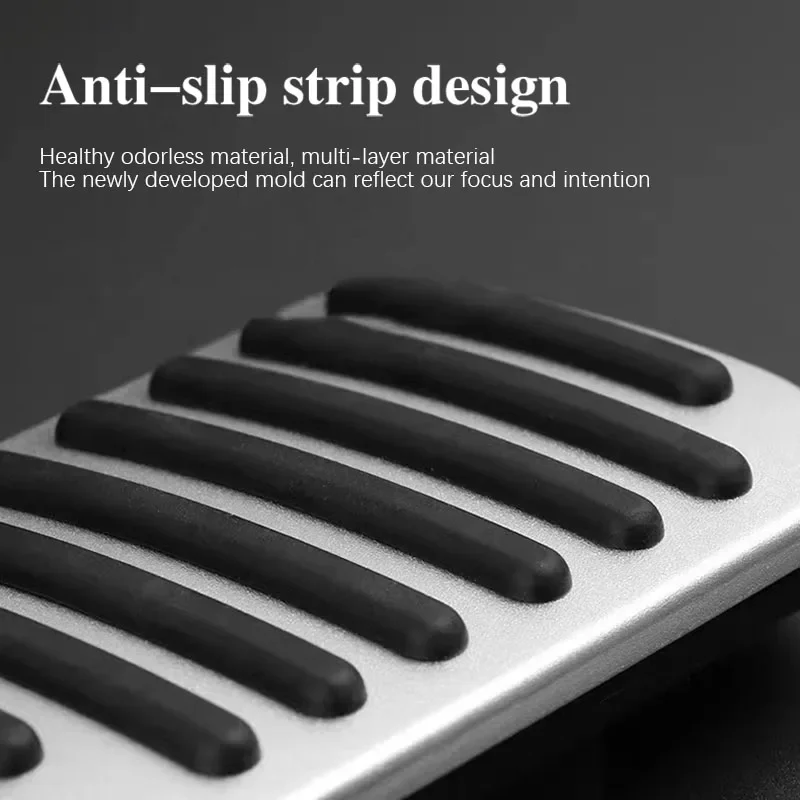 Car Pedals For Mitsubishi Outlander GN GM ZM Foot Pads Car-Stylings Covers Rest Brake Pedals Car Acessories