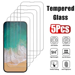 Premium Tempered Glass Screen Protector - 5 Pack, HD Clear Protective Shield - Xiaomi 14