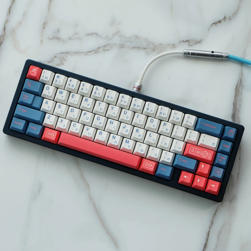 Teclas Conjunto Gmk Bento Caps Chave Pbt Lados Tintura Subbed Keycap Cherry Perfil Japonês Keycaps para Gh60 Gk64 Anne Keychron 96 980 144 - Imagem 5