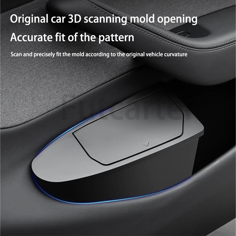 صندوق تخزين باب السيارة متعدد الوظائف لسيارة تسلا...