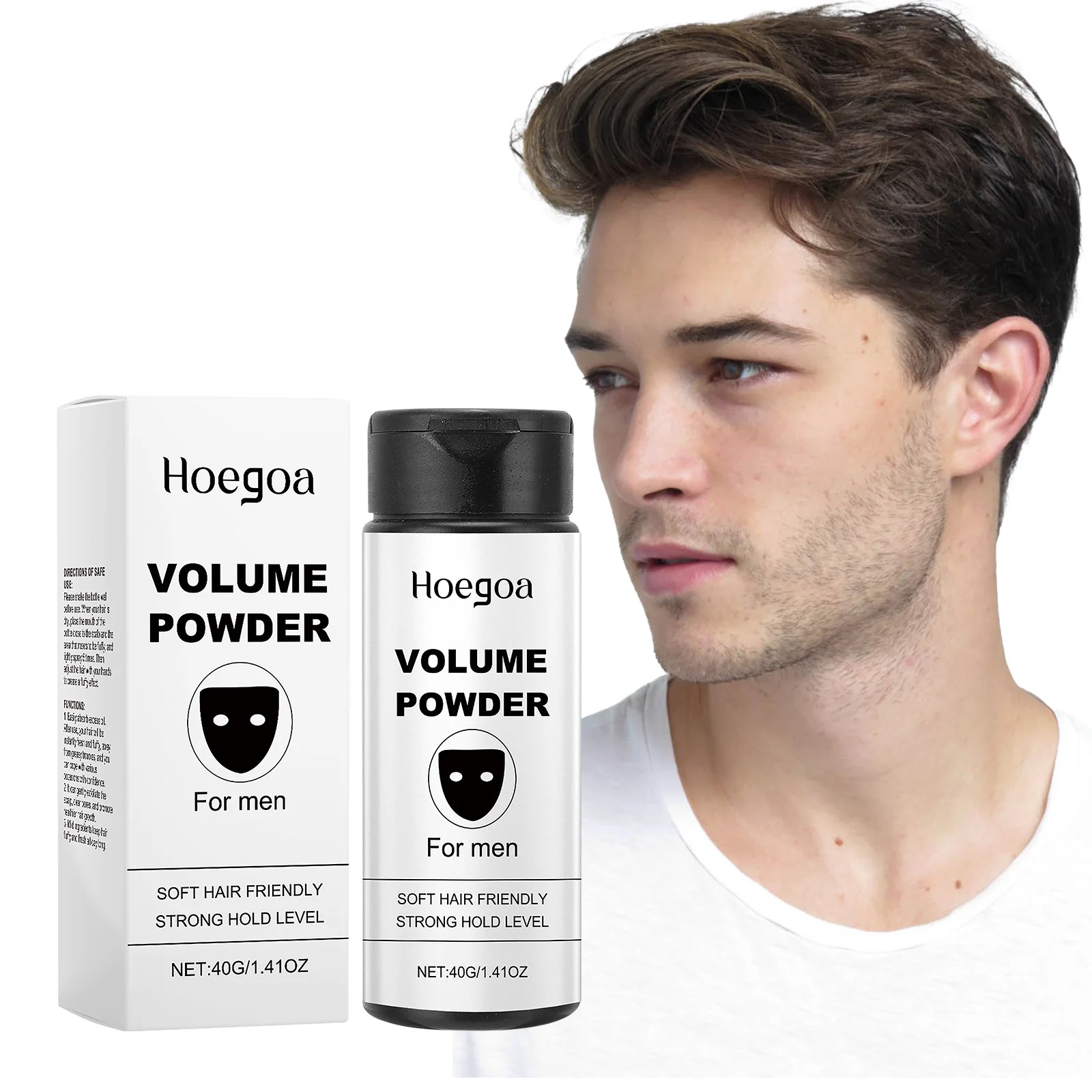 Volumizing Hair Powder Man Refreshing Oil Control Long-Lasting Hair Texturizer For Capturing Hairstyles Fluffy Texture Powder