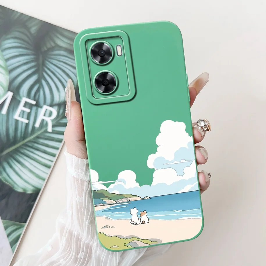 Floral Silicone Fashion Back Cover - Stylish Protective Case