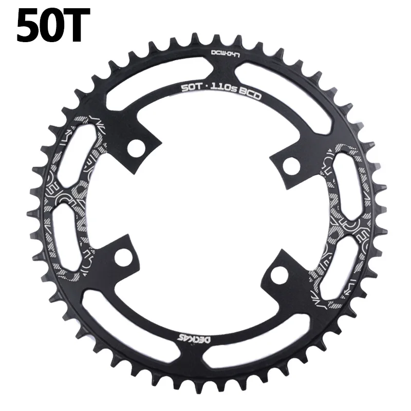 Deckas 110sBCD Chainring 4H Fit For Shimano 5800 R7000 R8000 Crank Road Round Chainring 36T 38T 40T 42T 44T 46T 48T 50T 52T 54T bike chainring bicycle parts