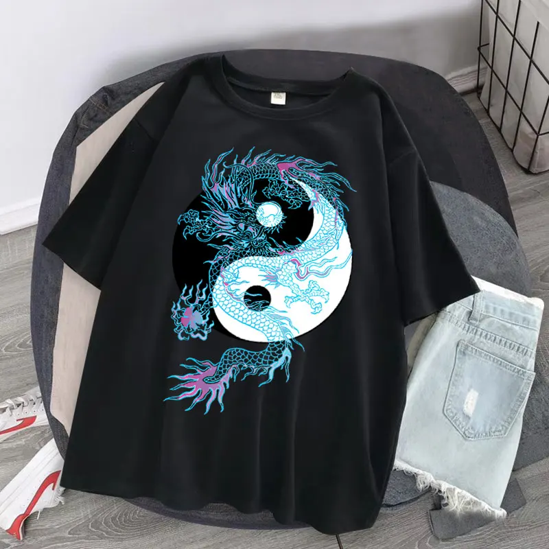 

2022 Summer Women T-Shirt Street Retro Style Hip Hop Short Sleeve T-shirt Unisex Streetwear Sale Kawaii Harajuku y2k Clothes Top