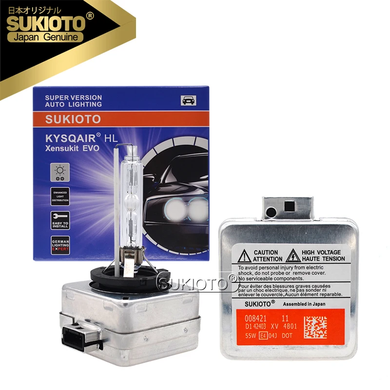 

SUKIOTO Япония 2 шт. D2S HID 6000K 55 Вт D4S Xenon Toyota HID лампы D1S HID 5000K автомобильная лампа D3S Xenon 4300K 8000K D2R D4R Автомобильные фары