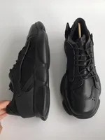 Designer Men Fashion Genuine Leather Shoes Lace Up Outside Joggers Sneakers Trainers Footwear Casual Spring Autumn Shoes 2