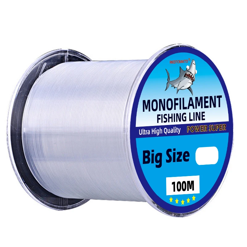 100m Big Size Monofilament Fishing Line Sea Fishing Nylon Fishing