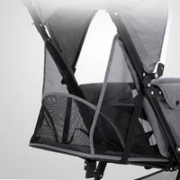 Poussette jumelle pliable ultra légère en alliage d'aluminium pour enfants, landau pour bébé 5