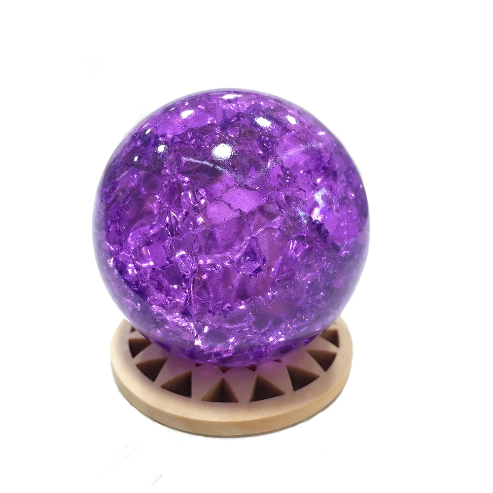 

1pc 5cm New crystal Burst Ball Clear Crystal Ball Burst Stone Ball Home Decoration Healing Living Room Bedroom Ornaments