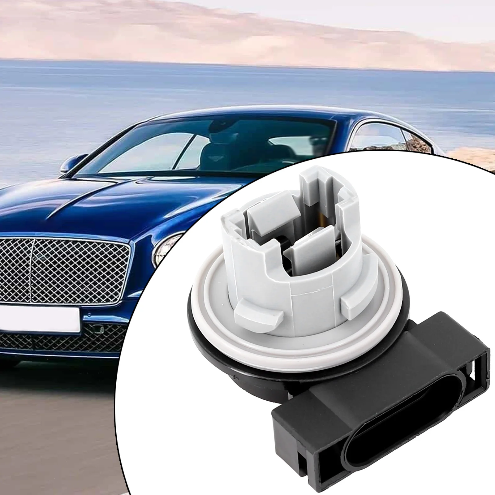 

1pc Black ABS Turn Side Lamp Socket Replacement For Dodge For Jeep For Chrysler 1995-2006 68060366AA Car Lights Base