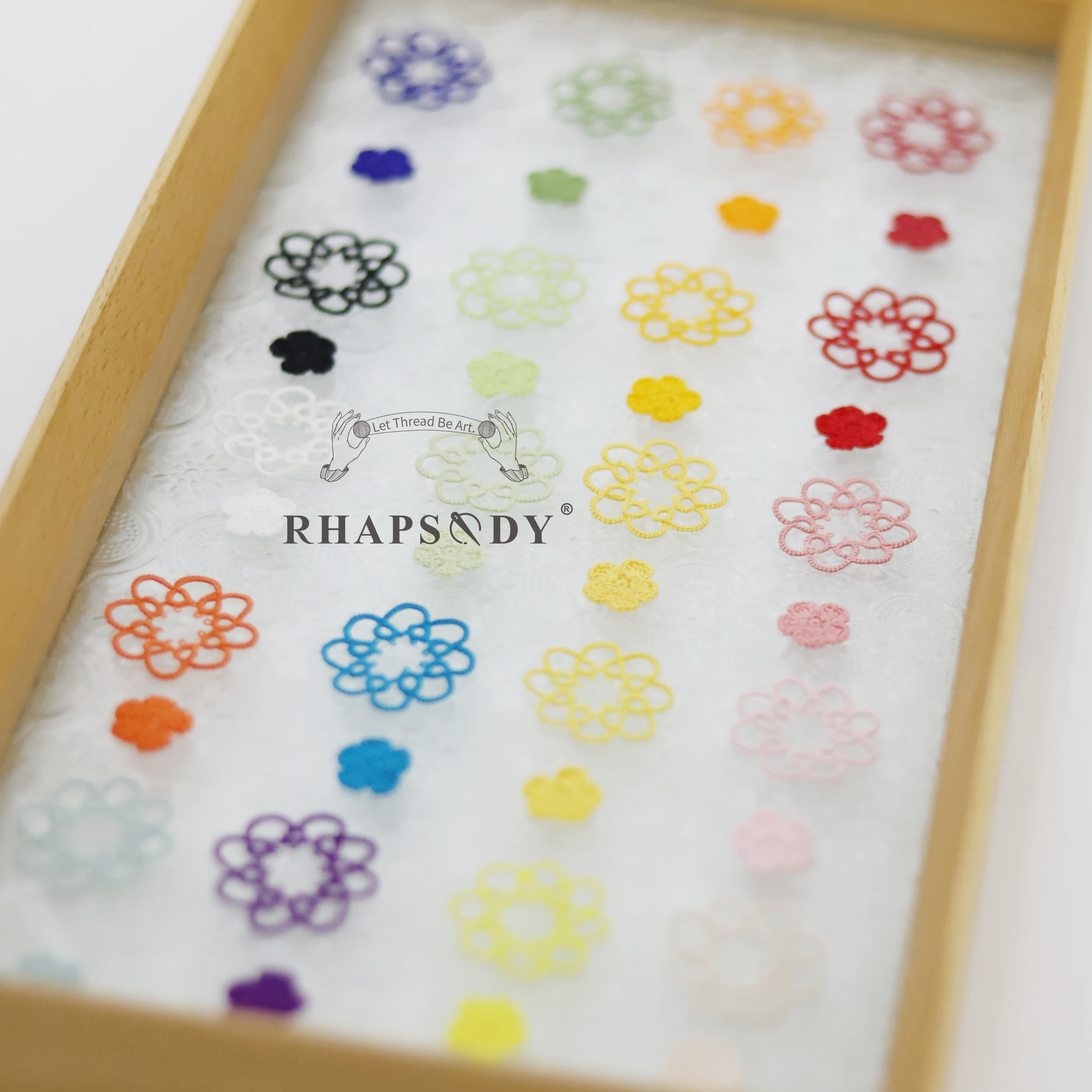 Rhapsody Größe 80 100% Ägyptische Baumwolle Doppelt Gesengter Mercerisierter Faden 10G 184 Yard Für Alle Nadelarbeiten Häkeln Zierknoten Stricken – Detail 9