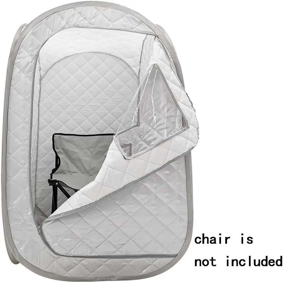 Portable Sauna Tent, Foldable One Person Full Body Spa for Detox Therapy Without Sauna Steamer 4