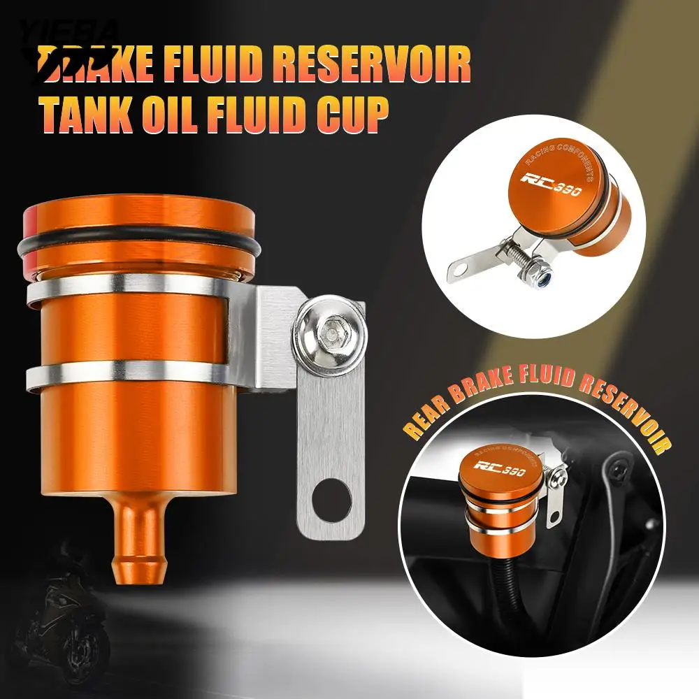 

FOR RC 390 RC390 2013 2014 2015 2016 2017 - 2023 Motorcycle Brake Clutch Tank Cylinder Fluid Oil Reservoir Cup Oil Fluid Cup