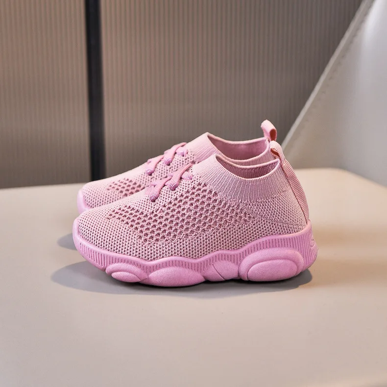 Baskets garçon antidérapantes à semelle souple pour enfant_voghion.com