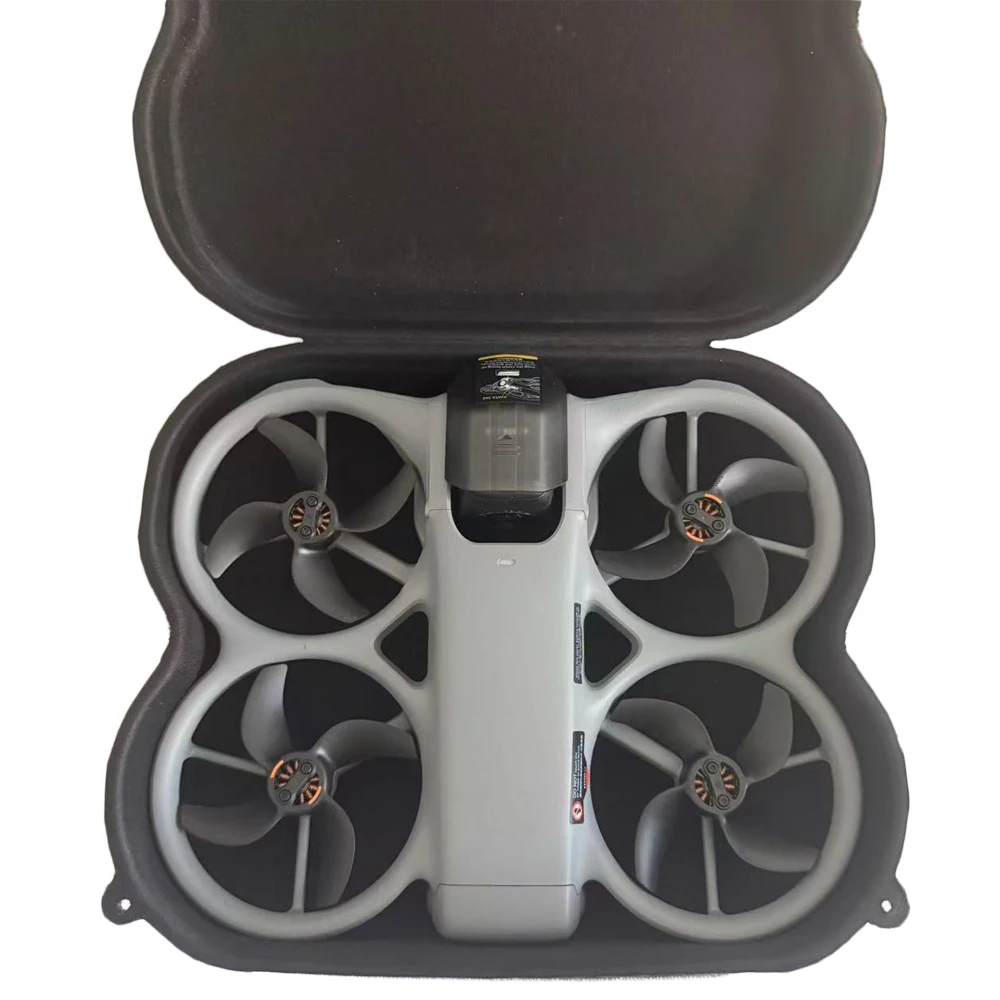 DJI 아바타 360 하드 케이스 옥스포드 패브릭 쉘, 후크앤루프 잠금, DIY 스트랩용 2개의 구멍이 있는 맞춤형 디자인