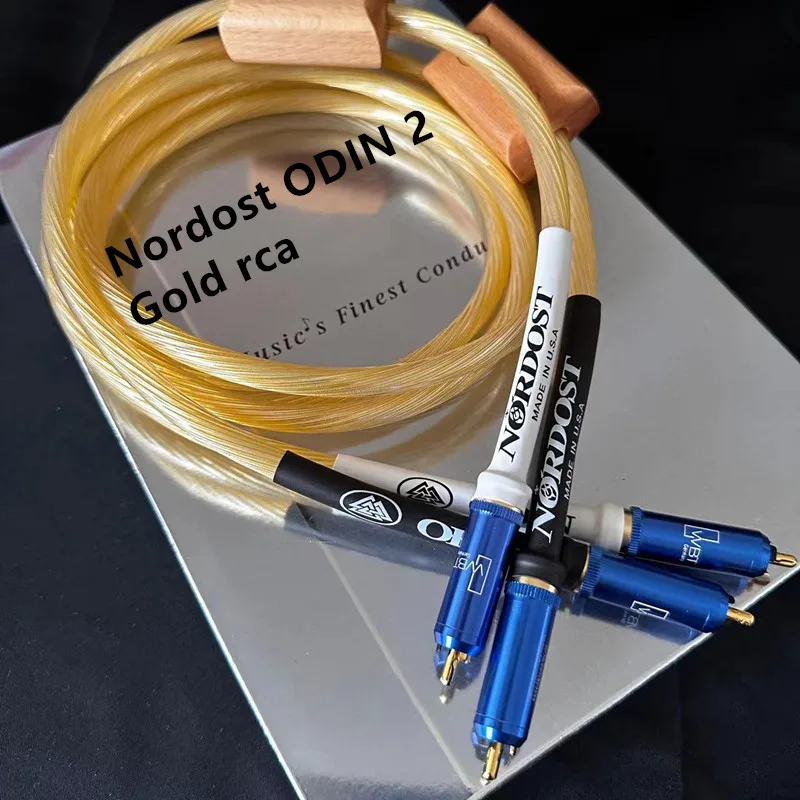 

Nordost ODIN 2 Gold RCA signal cable double lotus sterling silver audio cable CD amplifier tube cable