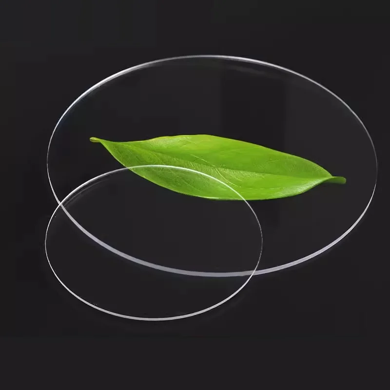 Thick Round Plexiglass Transparent Clear plastic Sheet acrylic board Organic glass Sheet plastic acrylic sheet