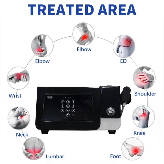Hot selling Pneumatic Shockwave Therapy Machine Extracorporeal Physiotherapy Shock Wave ED Treatment Pain Relief Health Care
