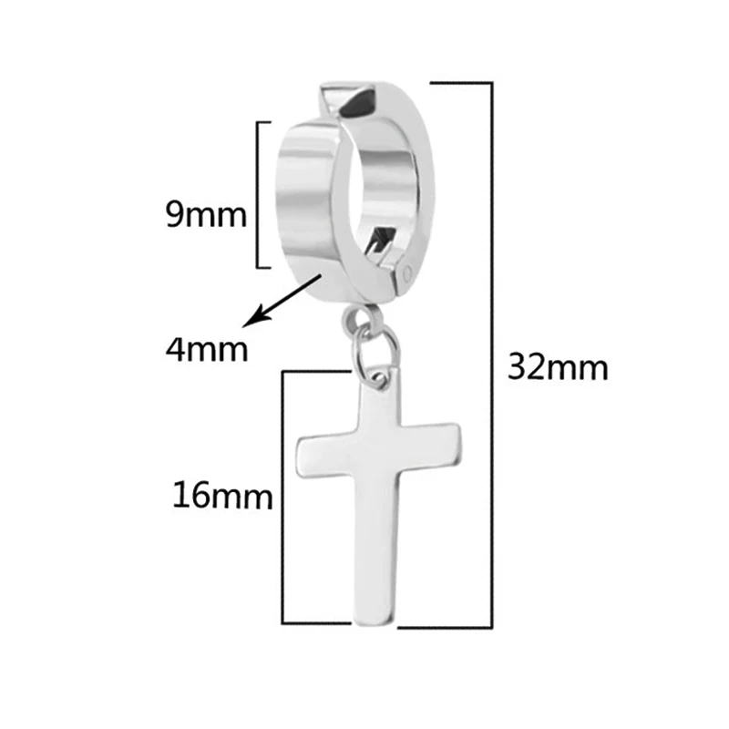 1pc Clip Earrings For Women Men