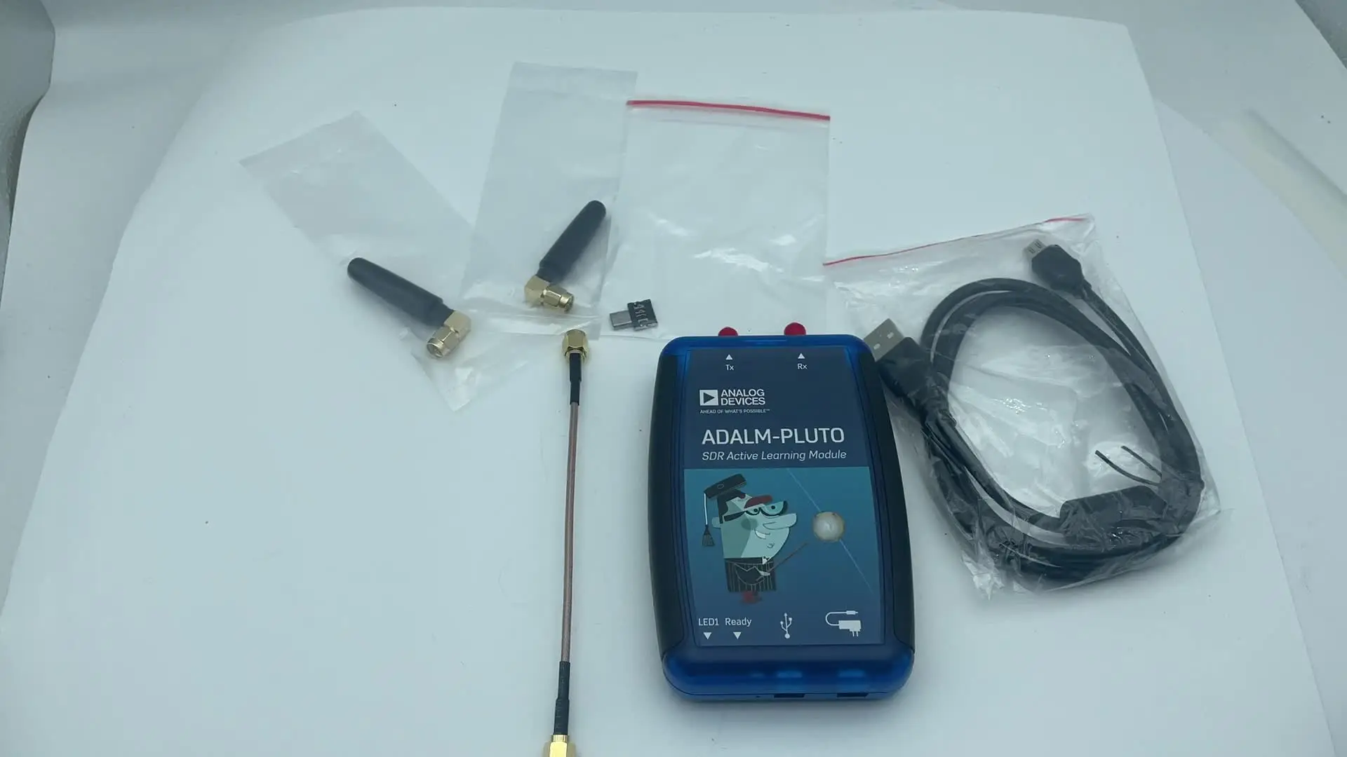 1 pcs x ADALM-PLUTO rf開発ツールsdrアクティブラーニング