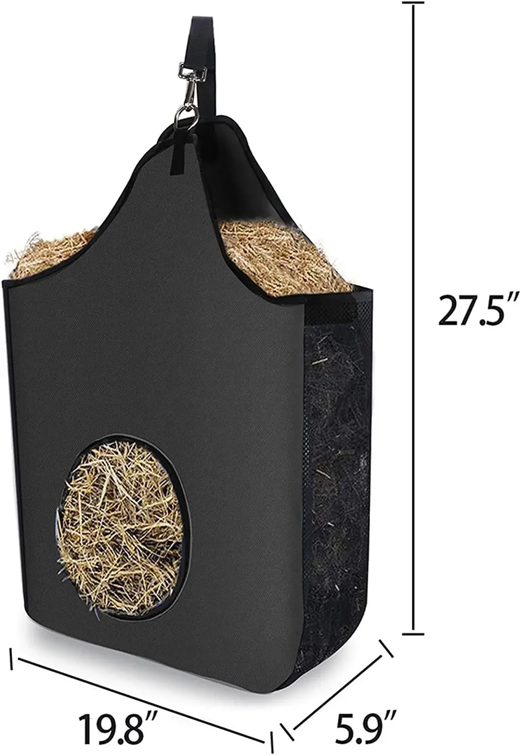 Hay Bag for Horse Pouch Oxford Feeding Waterproof Animals Feeder Hay Sheep Horse Accessories Equestrian Equipment Farm Supplies 4