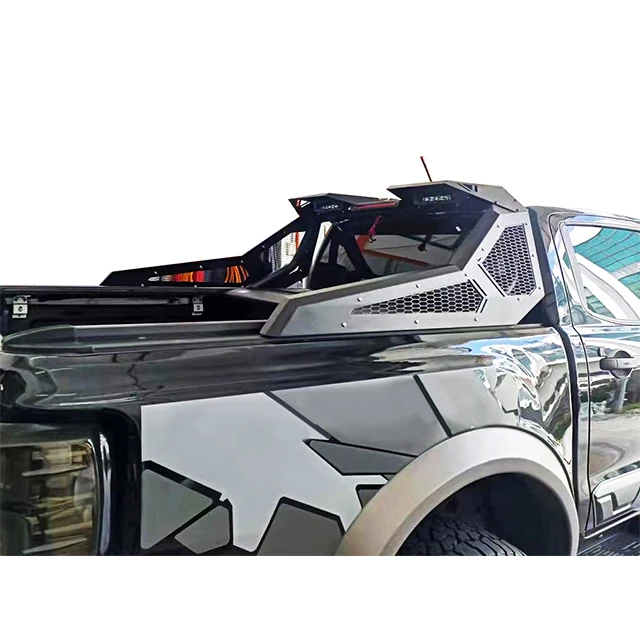 Pick up Truck for Sale 4x4 Car Accessories Black Steel Sport Bars Roll Bars for Isuzu D Max +custom