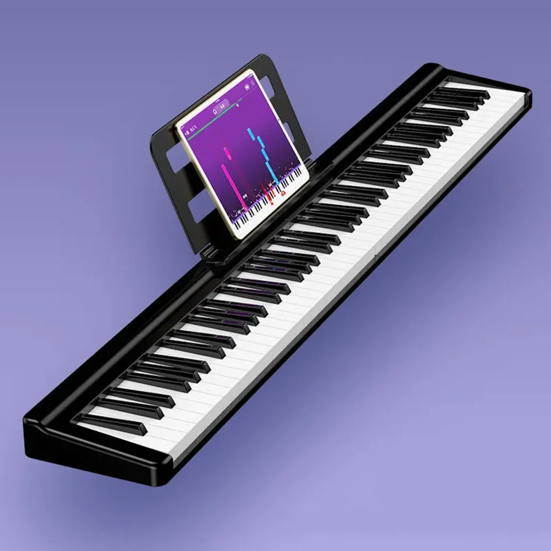 

Folding Musical Keyboard Professional Adults Portable Synthesizer Midi Controller Piano Keyboard Teclado Infantil Child Piano