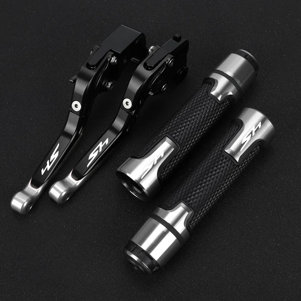 

Motorcycle Adjustable Brake Clutch Levers & Handle Handlebar grips For HONDA SH125i SH125 SH 125 125i 2021 2008 2018 2004-2023