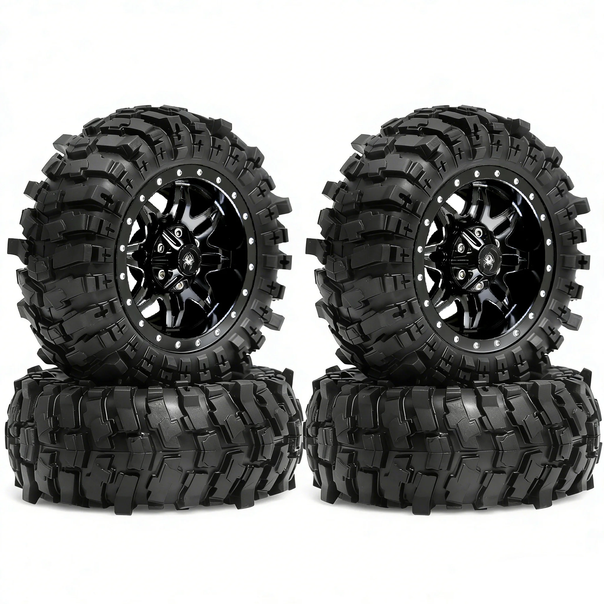 Rccrawler Rim Cover Metal Wheel Rim for RC Crawler Car: A Performance-Driven Upgrade for ...