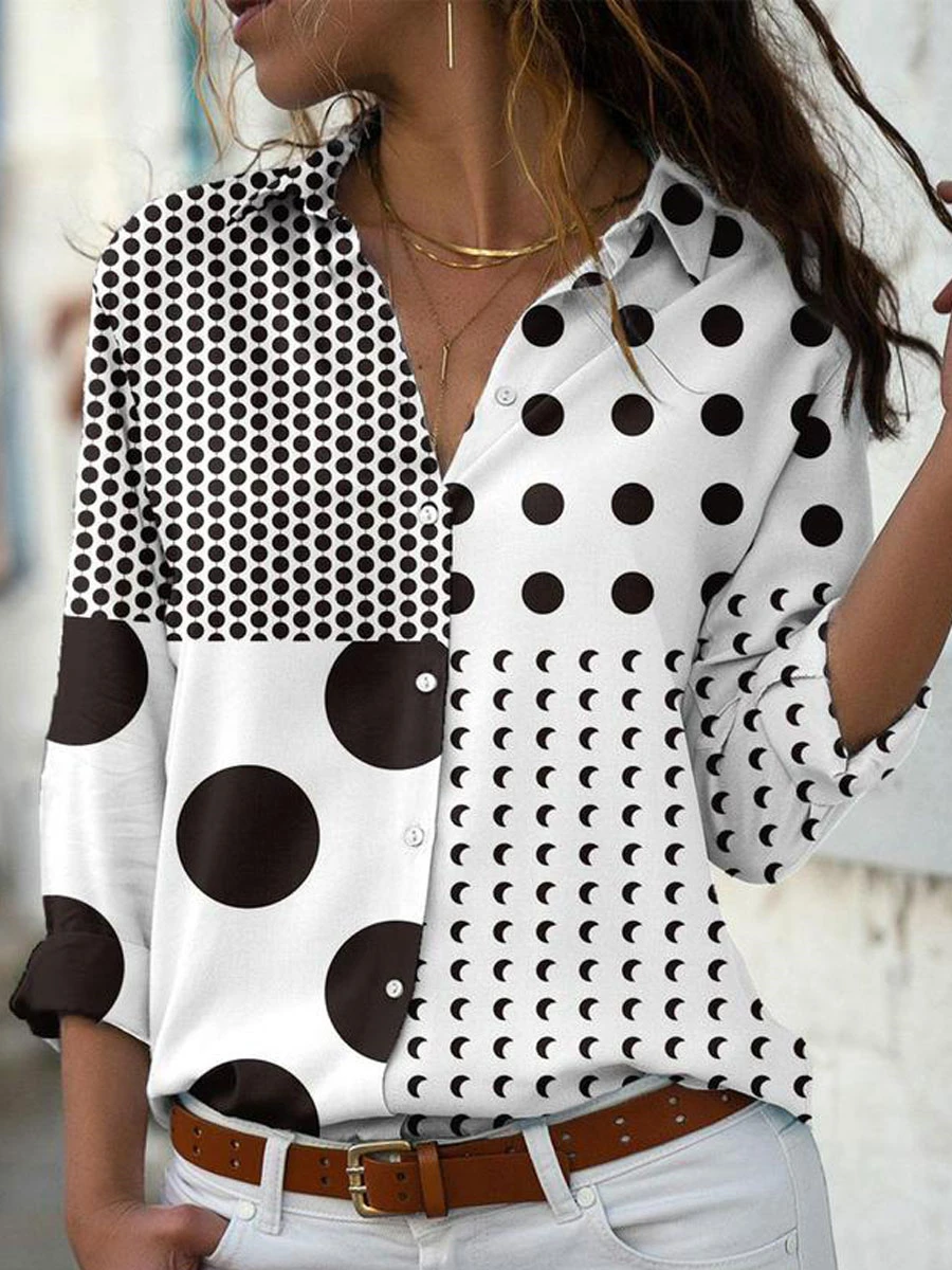 

New Shirts Women Fashion Temperament Loose Women Shirts Casual Elegant Tops