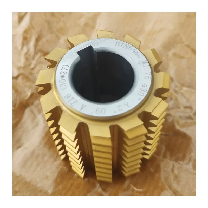DIN5482StandardHSSM17522mmHoleInvoluteSplineGearHobCutter