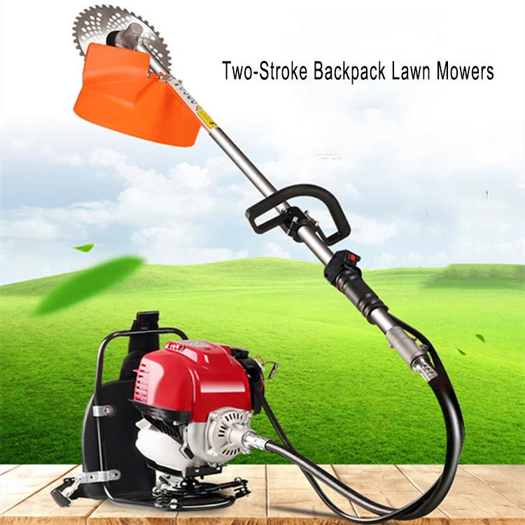 2 stroke lawn mower