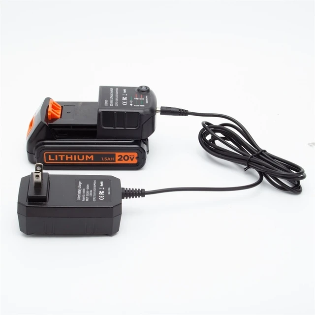 Li-ion Battery Charger For Black&decker 10.8v 14.4v 18v 20v Serise Lbxr20  Electric Drill Screwdriver Tool Battery Accessory - Chargers - AliExpress