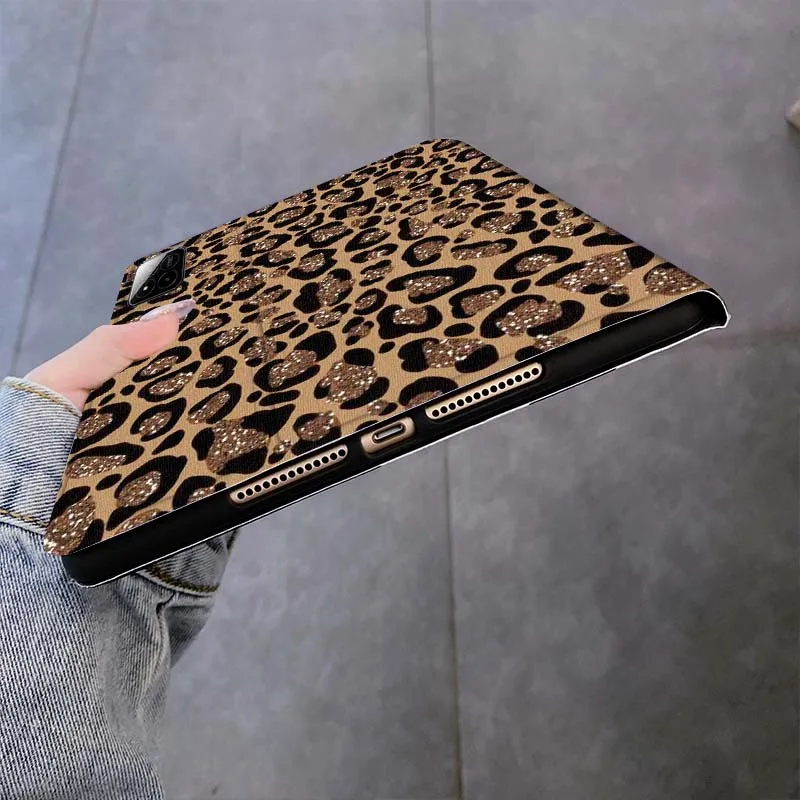 Golden Leopard Pattern Gift Tablet Case