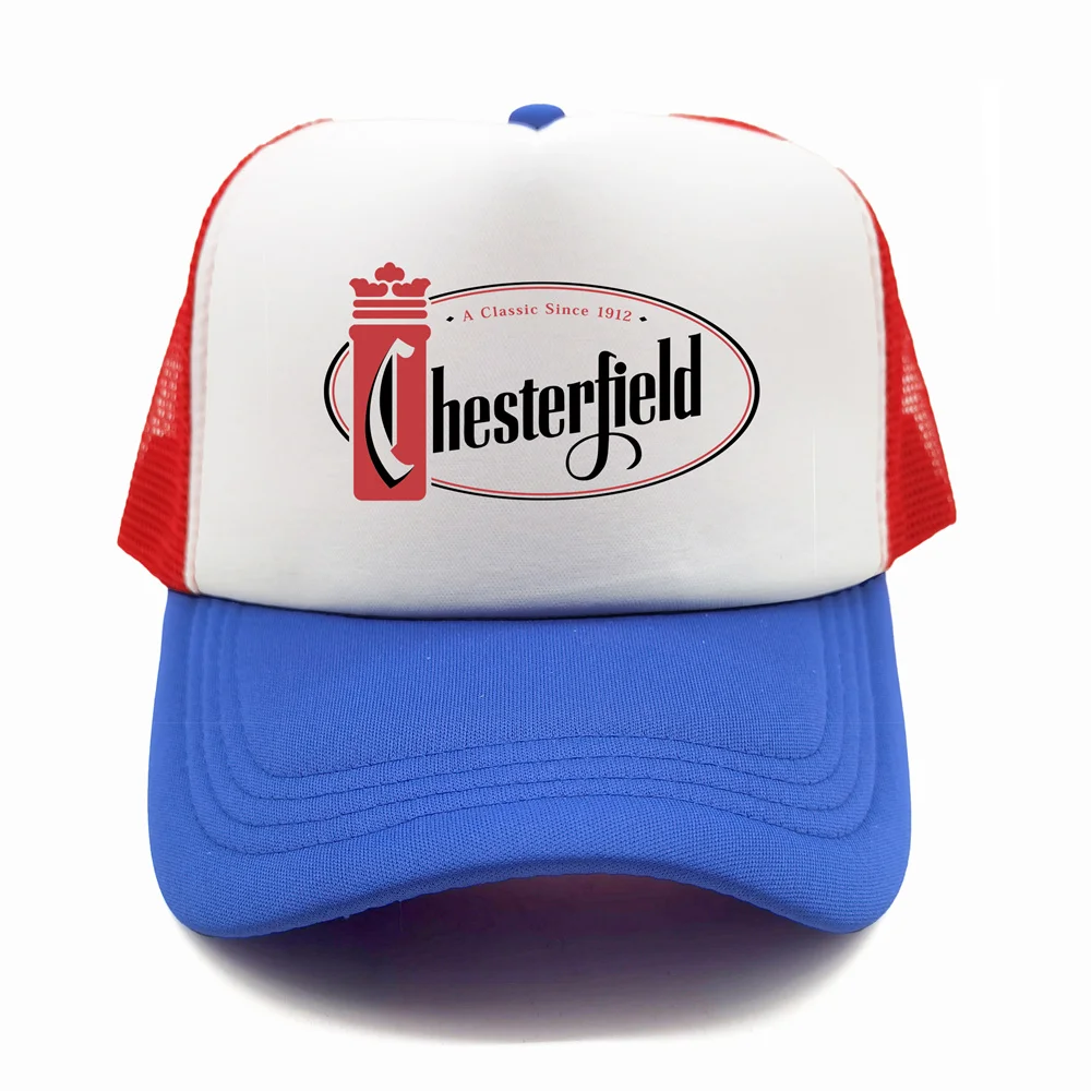 Chesterfield Trucker Cap Men Hat Baseball Cap Cool Summer Unisex Mesh Net Chesterfield True Romance Inspired Hat MZ-598