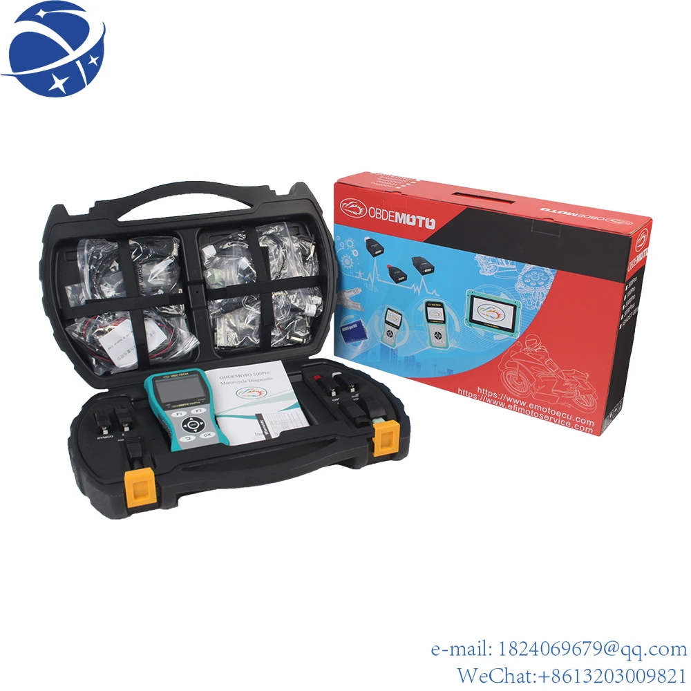 

Yun YiMulti-brand Motorcycle Scanner MST-500 Pro Zeus Fault Code Scanner Motorbike Diagnostic Tool