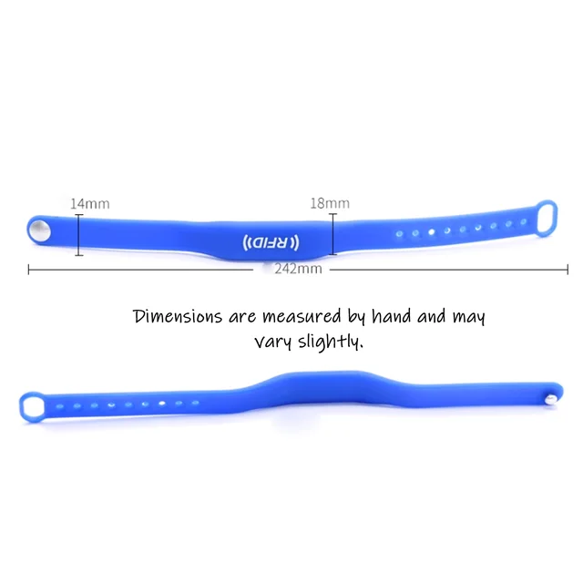 1Pcs RFID 13.56MHZ CUID Clone Negative Copy Bracelet Waterproof ISO14443A Rewritable Wristband Key IC Copier Badge Control Token 3