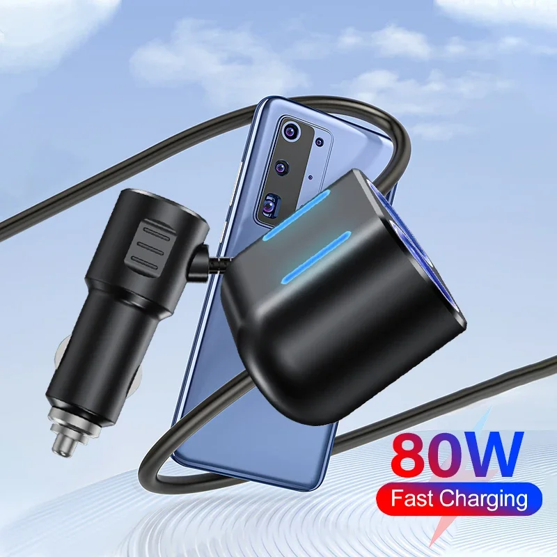 3M Car Extension Cord 10A 12V 24V Charger