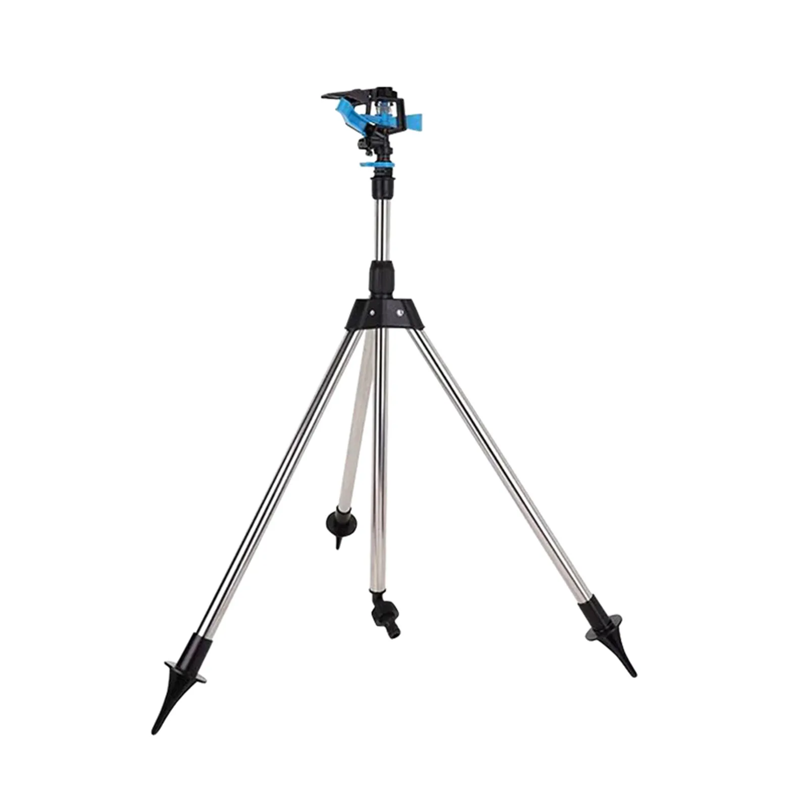 Rotating Tripod Sprinkler 360 Degree Automatic Rotating Irrigation Watering Sprinklers Telescoping Tripod Sprinkler