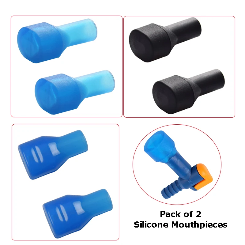 Hydration Bladder Water Bag Bite Valve Water Bottle Silicone Bite Valve  Replacement Drinking Camping Access for Outdoor Sports - AliExpress