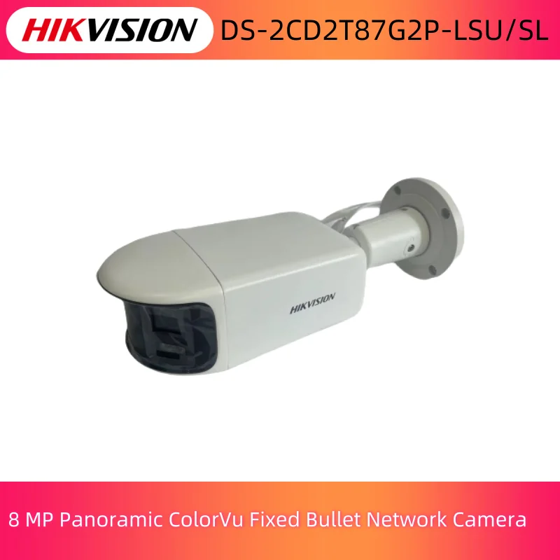 

Оригинальная Hik DS-2CD2T87G2P-LSU/SL 8MP панорамная сетевая камера видеонаблюдения ColorVu Fixed Bullet POE