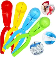Snowball Maker Clip For Kids Adult Heart Snowflake Duck Shape Clip Tongs for Outdoor Sand Snow Ball Mold Toys Fight Sports Toys 1