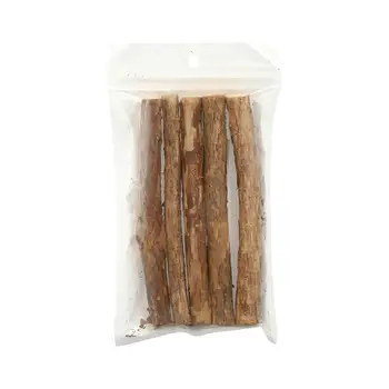 Bastoncini da Masticare per Gatti con Erba Gatta Biologica, Giocattoli e Snack per Gatti, Giocattolo da Masticare per la Pulizia dei Denti dei Gattini, 5 pz/sacchetto