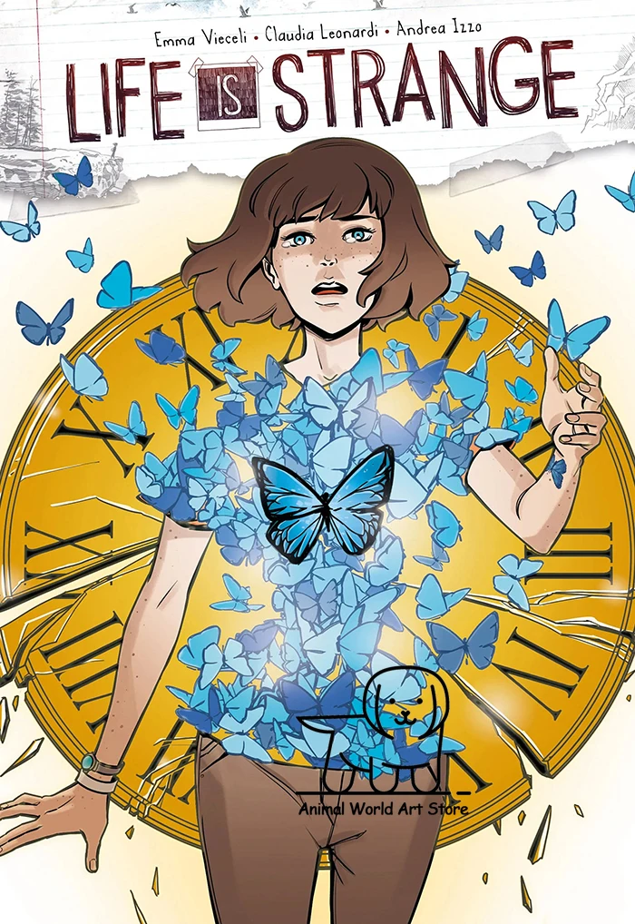 Pósteres y grabados del juego de anime Life Is Strange, pintura en lienzo, imágenes artísticas de The Traveler para la decoración del hogar de la habitación, regalo para jugadores