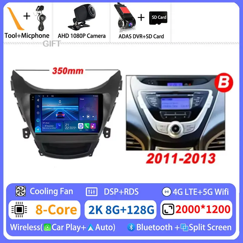 2K 8G-128G CAM DVR