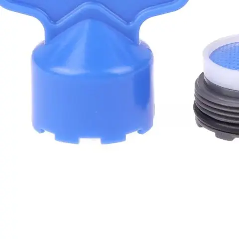 หัวกรองก๊อกน้ำในห้องน้ำ แบบเกลียวใน อุปกรณ์เสริมก๊อกน้ำ อะไหล่ทดแทน ตัวกรอง หัวกรองน้ำในครัว 1